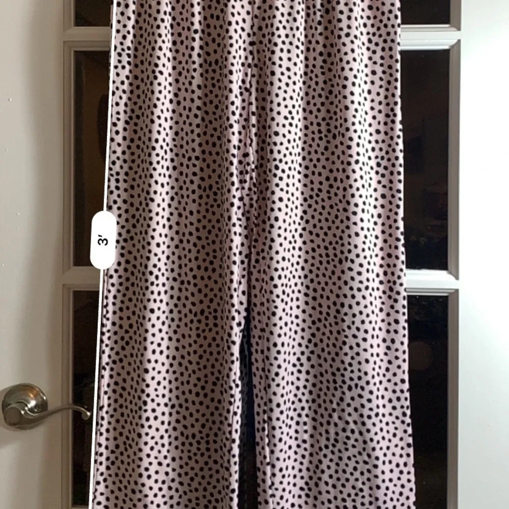 Kate Spade Pajama Set Polka dots Pink and Black size Small - Picture 7 of 10